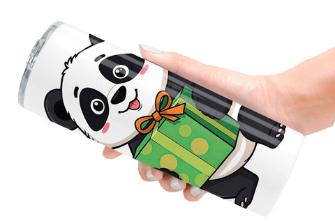 Tumbler Gift Panda Sublimation artnoy 