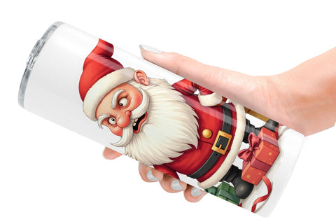 Tumbler Glaring Christmas Crew Sublimation artnoy 