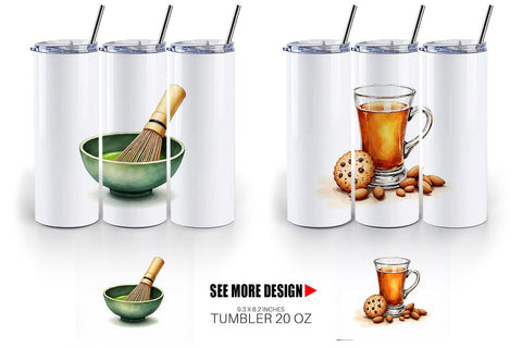 Tumbler Global Winter Warmers Watercolor Sublimation artnoy 