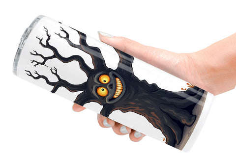 Tumbler Gothic Halloween Haunted Forest Sublimation artnoy 