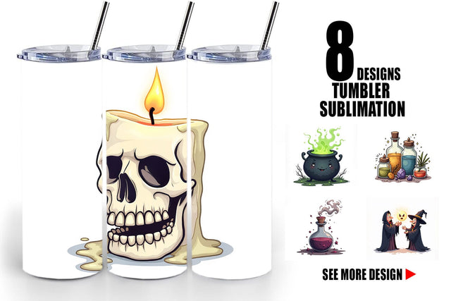 Tumbler Gothic Halloween Miscellaneous Sublimation artnoy 