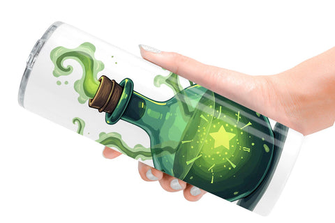 Tumbler Gothic Halloween Set Sublimation artnoy 