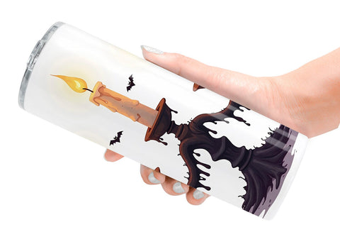 Tumbler Gothic Haunted Objects Sublimation artnoy 