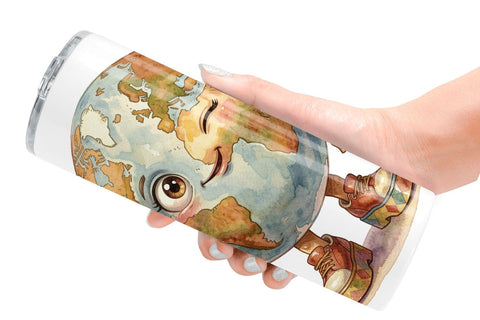 Tumbler Groovy 70s School Supply Sublimation artnoy 