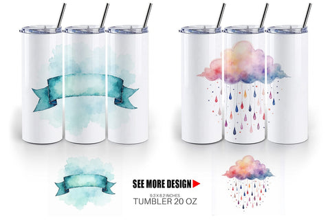 Tumbler Groovy Boho Mama Sublimation artnoy 