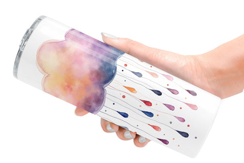 Tumbler Groovy Boho Mama Sublimation artnoy 