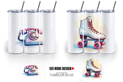 Tumbler Groovy Retro Mom Sublimation artnoy 