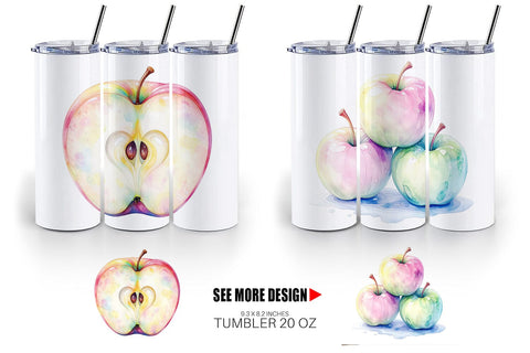 Tumbler Groovy Teacher Apple Sublimation artnoy 