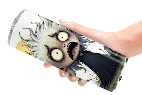 Tumbler Grumpy Banshee Sublimation artnoy 