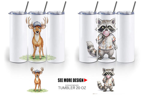 Tumbler Grumpy Baseball Outfielder Watercolor Sublimation artnoy 