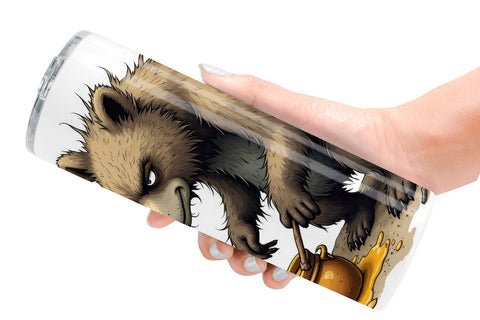 Tumbler Grumpy Bear Camp Sublimation artnoy 