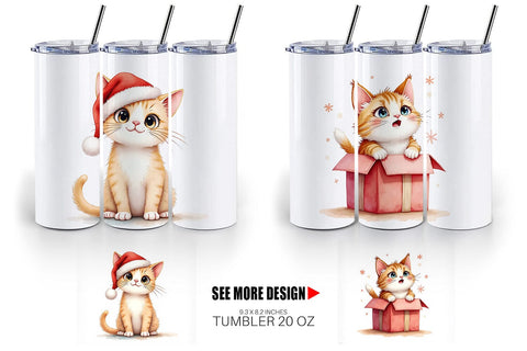 Tumbler Grumpy Cats Sublimation artnoy 