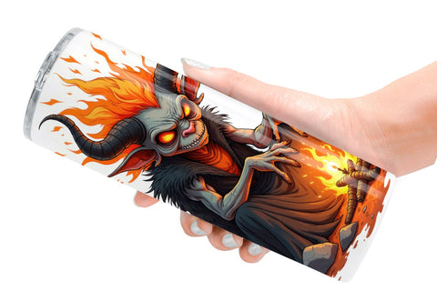 Tumbler Grumpy Demon Sublimation artnoy 
