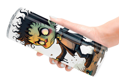 Tumbler Grumpy Frankenstein Sublimation artnoy 