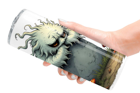 Tumbler Grumpy Ghost Sublimation artnoy 