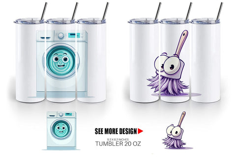 Tumbler Grumpy Household Sublimation artnoy 