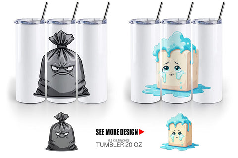 Tumbler Grumpy Household Sublimation artnoy 