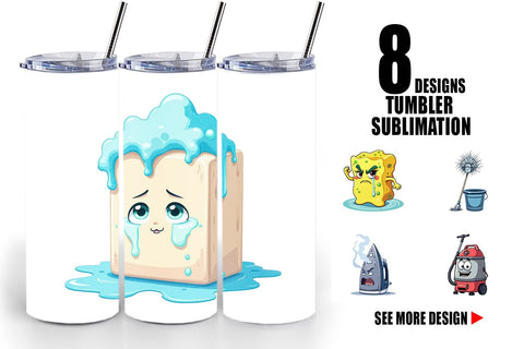 Tumbler Grumpy Household Sublimation artnoy 