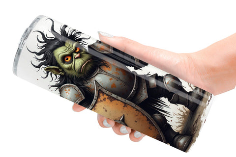 Tumbler Grumpy Knight Sublimation artnoy 