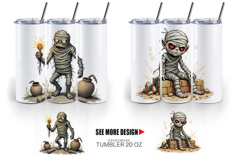 Tumbler Grumpy Mummy Sublimation artnoy 