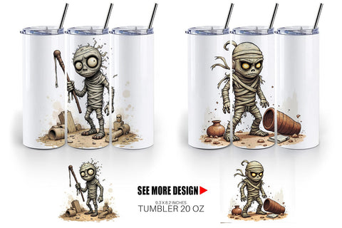 Tumbler Grumpy Mummy Sublimation artnoy 
