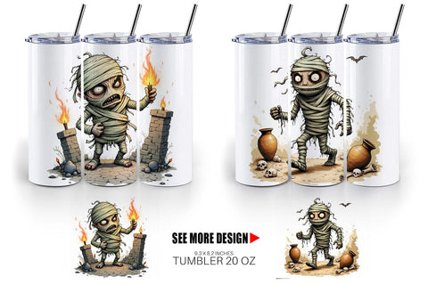 Tumbler Grumpy Mummy Sublimation artnoy 