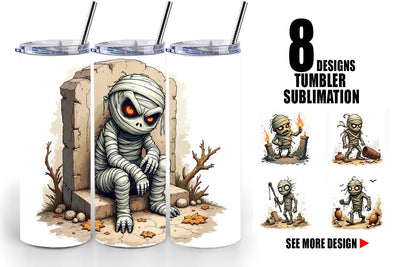 Tumbler Grumpy Mummy Sublimation artnoy 