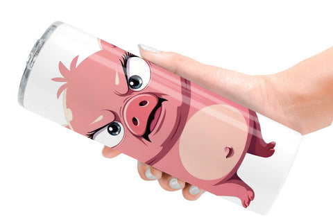 Tumbler Grumpy Pig Sublimation artnoy 