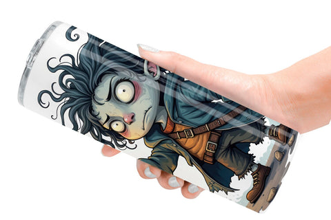 Tumbler Grumpy Pirate Ghost Sublimation artnoy 