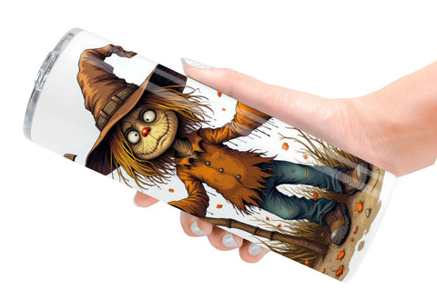 Tumbler Grumpy Scarecrow Sublimation artnoy 