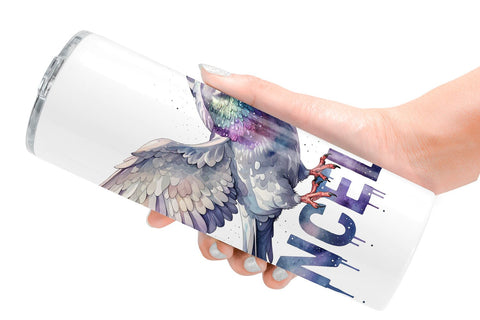 Tumbler Grumpy Sleepy Affirmations Sublimation artnoy 