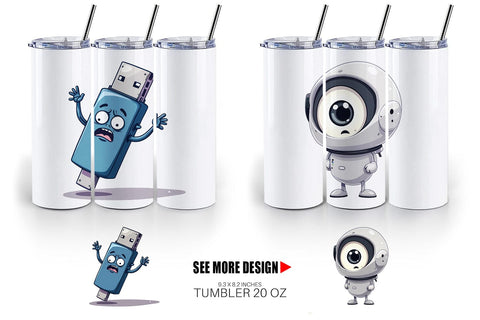 Tumbler Grumpy Tech Gadgets Sublimation artnoy 