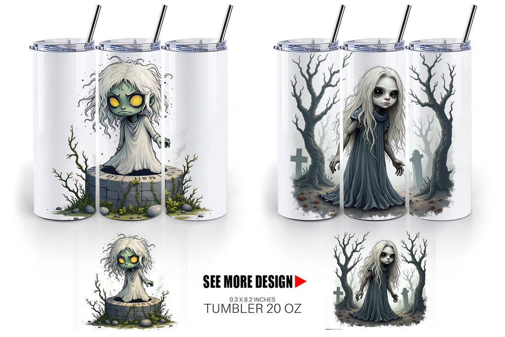 Tumbler Grumpy White Lady - So Fontsy