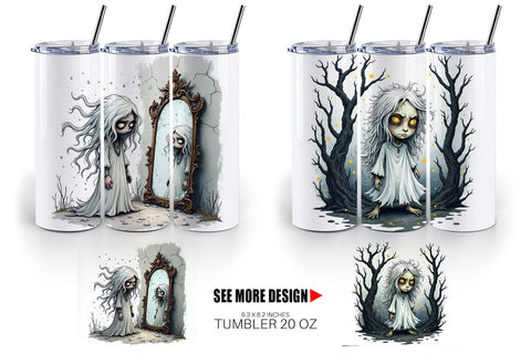 Tumbler Grumpy White Lady Sublimation artnoy 