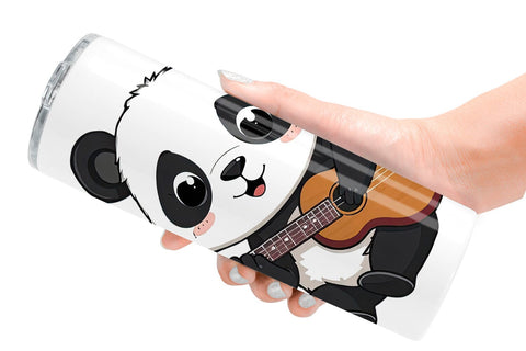 Tumbler Guitar Panda Sublimation artnoy 