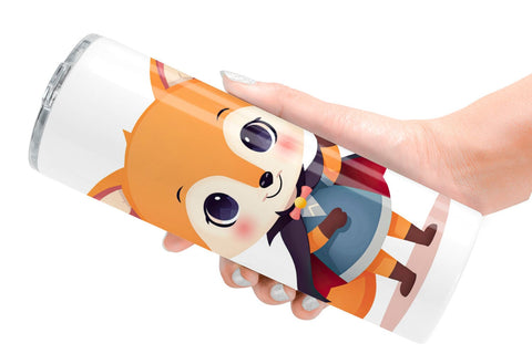 Tumbler Halloween Animals Sublimation artnoy 