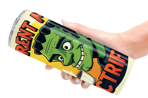 Tumbler Halloween Frankenstein Coffee Sublimation artnoy 