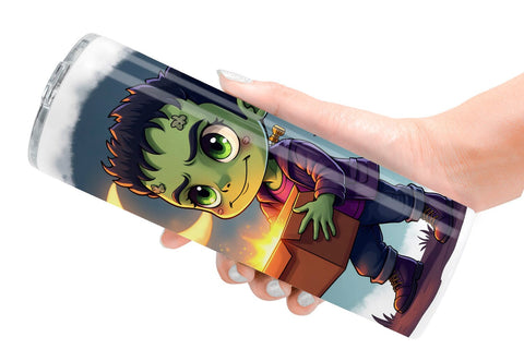 Tumbler Halloween Franky Bolt Sublimation artnoy 