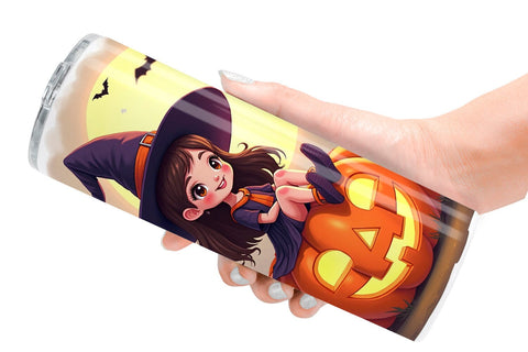 Tumbler Halloween Little Witch Sublimation artnoy 