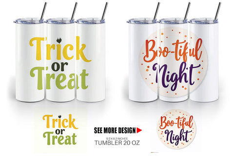 Tumbler Halloween Quotes Sublimation artnoy 