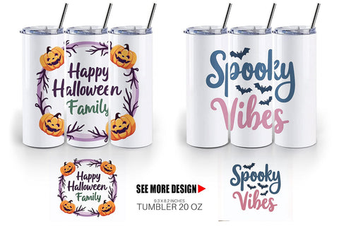 Tumbler Halloween Quotes Sublimation artnoy 