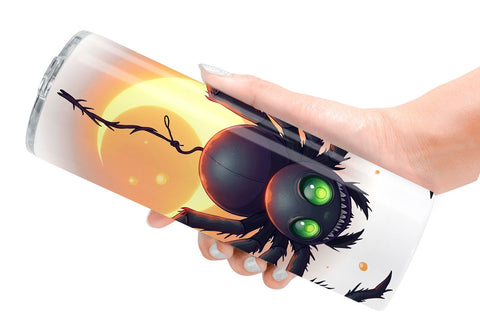 Tumbler Halloween Spider Web Sublimation artnoy 