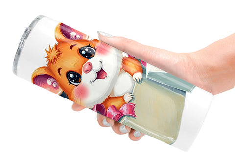 Tumbler Hamster Gift Sublimation artnoy 