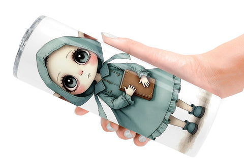 Tumbler Haunted Doll Spirits Sublimation artnoy 