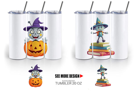 Tumbler Haunted Toy Shop Sublimation artnoy 