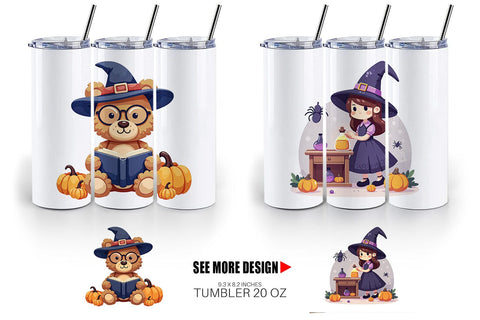 Tumbler Haunted Toy Shop Sublimation artnoy 