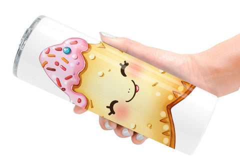 Tumbler Holiday Pastel Icons Sublimation artnoy 