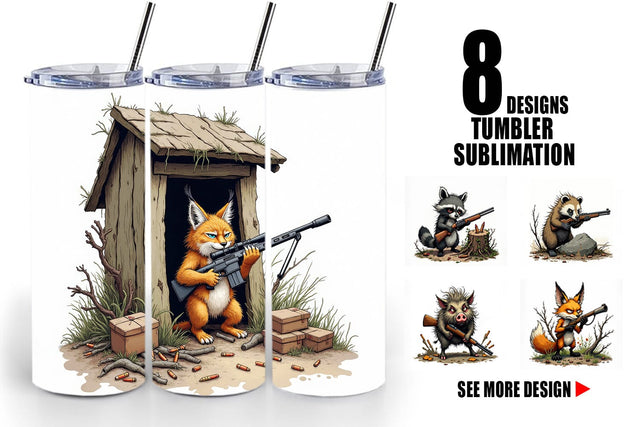 Tumbler Hunter Havoc Sublimation artnoy 