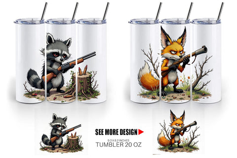 Tumbler Hunter Havoc Sublimation artnoy 