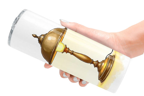 Tumbler Hygge Reading Nook Sublimation artnoy 